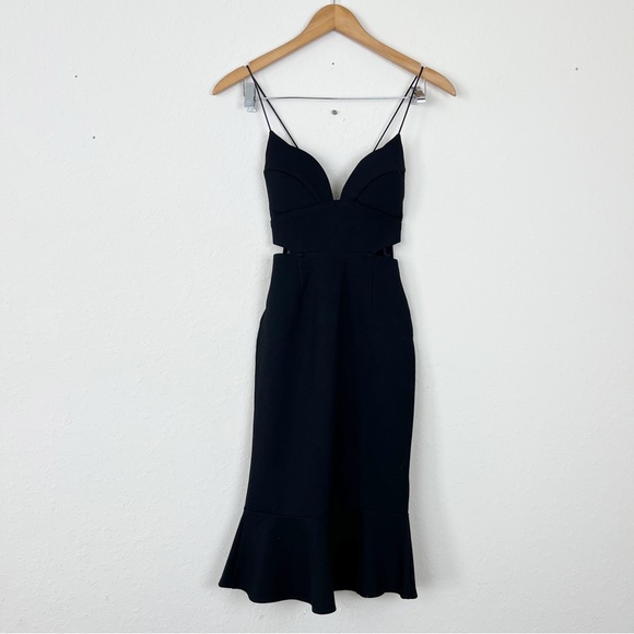 Angel Biba Dresses & Skirts - Angel Biba Black Cutout Dress Size 8